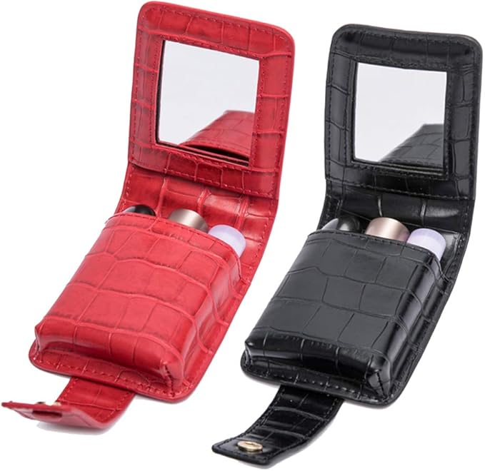 Earnda Makeup Lipstick Case for Outside Mini bag Travel Cosmetic Pouch