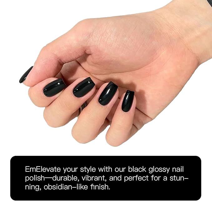 9D Cat Eye Gel Nail Polish Set, 15ml Obsidian Black Cat Eye Gel, Includes Silicone Handle Cylinder Magnetic Stick for Mesmerizing 9D Effects