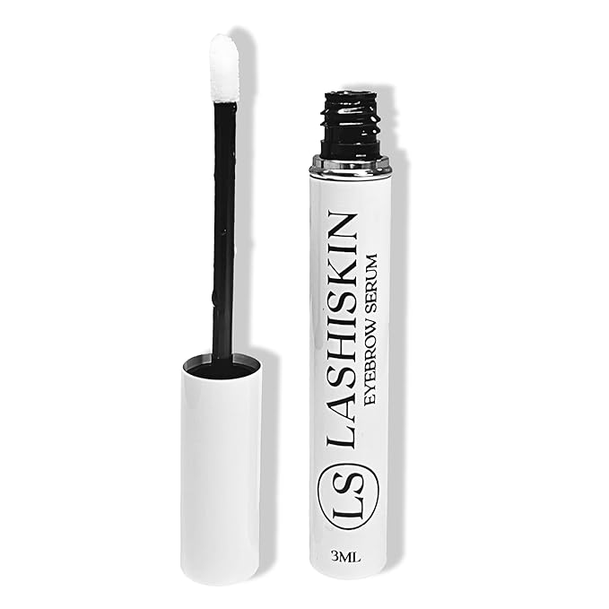 Eyebrow Growth Serum - Enhances Thicker Brows in 2-4 Weeks | For Thin, Patchy & Over-Tweezed Brows - Fast Absorbing | Grows Brows Faster, Longer & Fuller - (3mL)