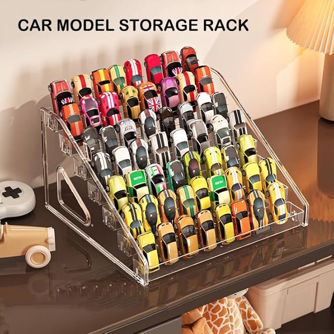 Nail Polish Organizer 84 Bottles of 7 Layers Sunglass Organizer Acrylic Display Rack Eyeglasses Storage Essential Oils Holder Makeup Organizer No Tool Needed Assembly, Clear