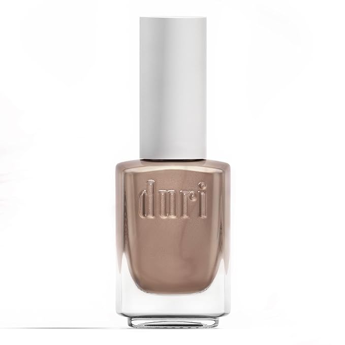 duri Nail Polish, 775 Vinyl Records, Gorgeous Tan with Golden Shimmer, Full Coverage, Quick Drying, Long Lasting, 0.45 Fl Oz