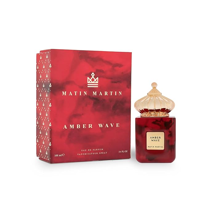 Amber Wave - Amber Woody Fragrance For Women and Men - Perfume for Men with Leather Notes - Arabian Perfume for Women - Unisex - 3.4 oz