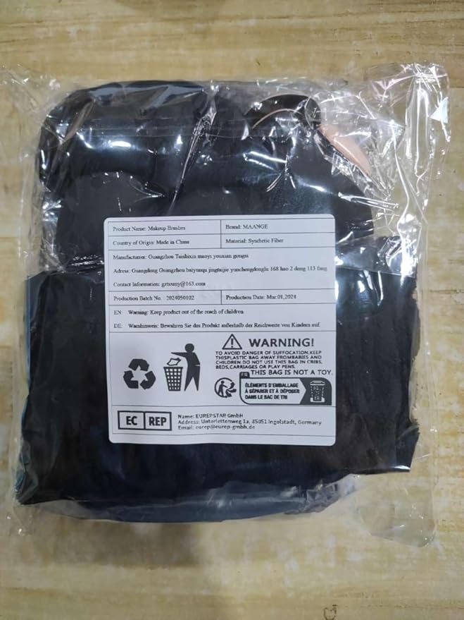 MAANGE Makeup Brushes 42 Pcs Makeup Kit, Multi-functional Makeup Tool Set with Makeup Brush Foundation Brush Make up Brushes Set (Black, 42 Piece Set)