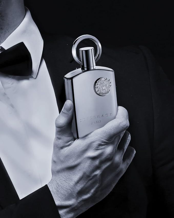 Afnan Supremacy Silver Eau de Parfum for Men, 3.4 Fl. Oz