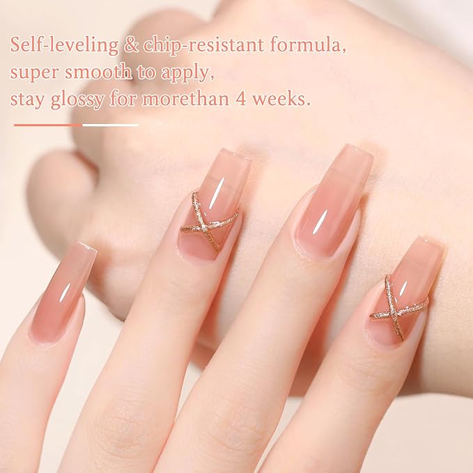 JR gel polish 12ml 10colors/box Butterfly Style UV Gel Semi Cured Long Lasting Soak off UV Nail Polish 60 Colors Semi-Cured Long Lasting soak off Gel Gifts for Women A Model