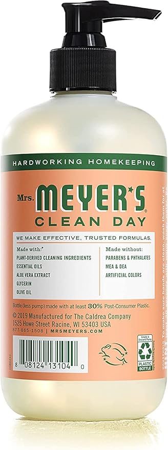 MRS. MEYER'S CLEAN DAY Hand Soap, Refill Variety Pack Soaps Made to Clean and Freshen Hands