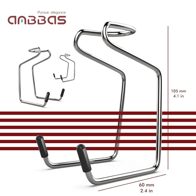 Anbbas Badger Hair Shaving Brush with Wood Handle,Goat Milk Shaving Soap 100g,Stainless Steel Shaving Stand and 2 Layers Shaving Bowl Perfect for Men Gift