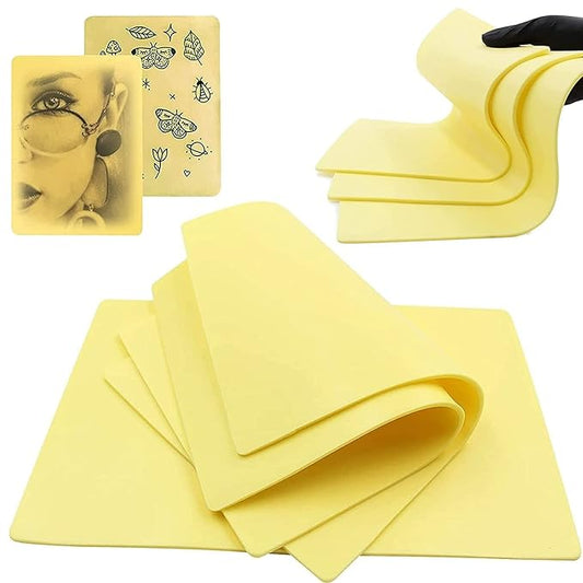 3MM Tattoo Skin Practice - SOTICA 6PCS 3MM Fake Skin 12x8" Thick Tattoo Practice Skins Soft Silicone Tattoo Fake Skin 3mm Tattoo Practice Skin for Tattooing Piel Sintética Para Tatuar Tattoo Supplies