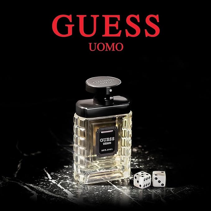 GUESS UOMO Eau de Toilette, 3.4 Fl Oz