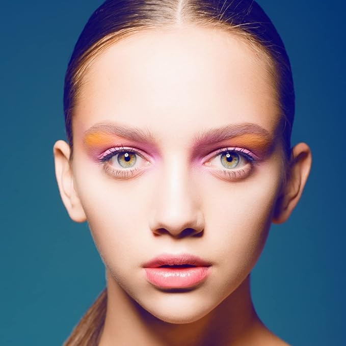 Nouba Quattro Eye Shadow Palette Set - Buildable Colorful Eye Makeup with Pigmented Matte, Velvety Shimmer Finish Rich Rainbow Color Corrector for Shading & Contouring Smokey Eye (Color 632)