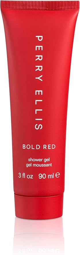 Perry Ellis Bold Red Gift Set: 3.4 fl oz eau de toilette,3 oz aftershave,3 oz shower gel,.25 fl oz travel mini - lime, parsley, mandarin, nutmeg, cinnamon, lavender, sandalwood, patchouli, cedarwood