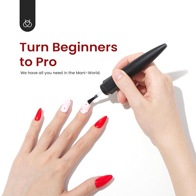 Beetles Gel Nail Polish Kit with Uv Light 53 Pcs Christmas Gift for Women 32 Colors Red Blue Glitter Gel Polish Set Base Top Coat Cuticle Oil and Builder Blooming Gel