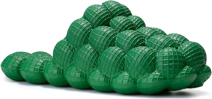 Gaatpot Massage Bubble Slides for Women and Men Funny Lychee Bubble Slippers Non-Slip Spa Home Bedroom Shower Slippers