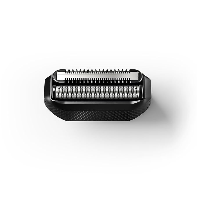 MANSCAPED® The Handyman™ Replacement Blade - Dual-Action SkinSafe® Long-Hair Leveler & Foil Blades for Portable Men’s Travel Facial Hair Groomer, Waterproof Compact Face Shaver (1-Pack)