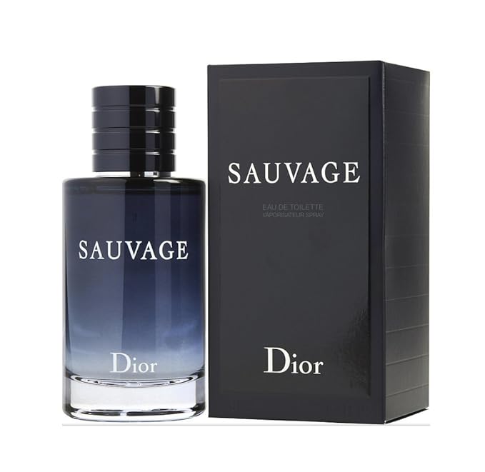 Dior Men's Sauvage Eau de Toilette Spray ( 3.4 Ounce / 100 ml in sealed box )