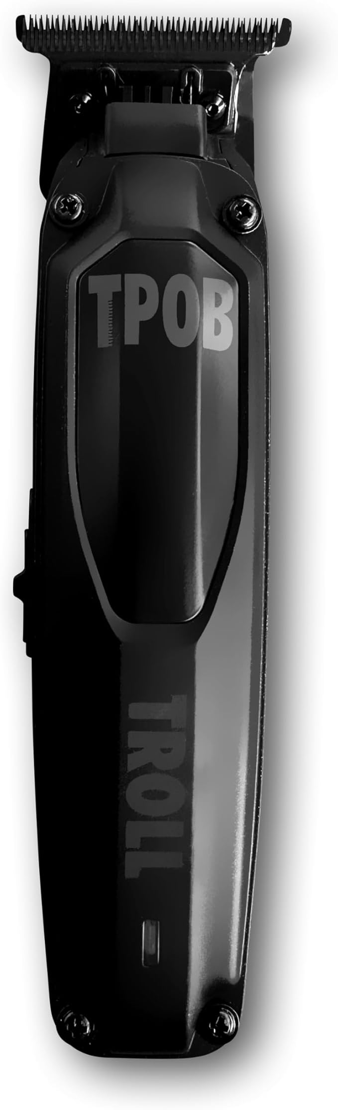 TPOB Troll Professional Barber Clipper 6800 RPM Super Torque Motor with DLC Fade Blade (Blackout Trimmer)