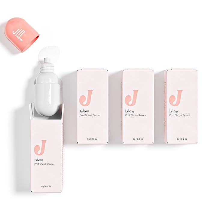 Jill Dermaplane Trial Kit + Glow Post-Shave Face Serum Bundle