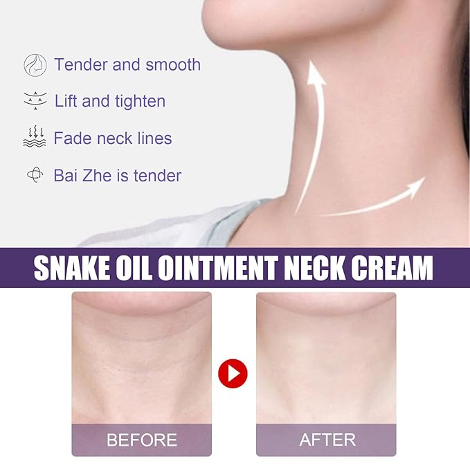 Neck Care Stick, Lifting and Firming Neck, Snake Oil Firming Cream, Oil-Nourishing, Snake 0il Tighten Lift Cream for Women