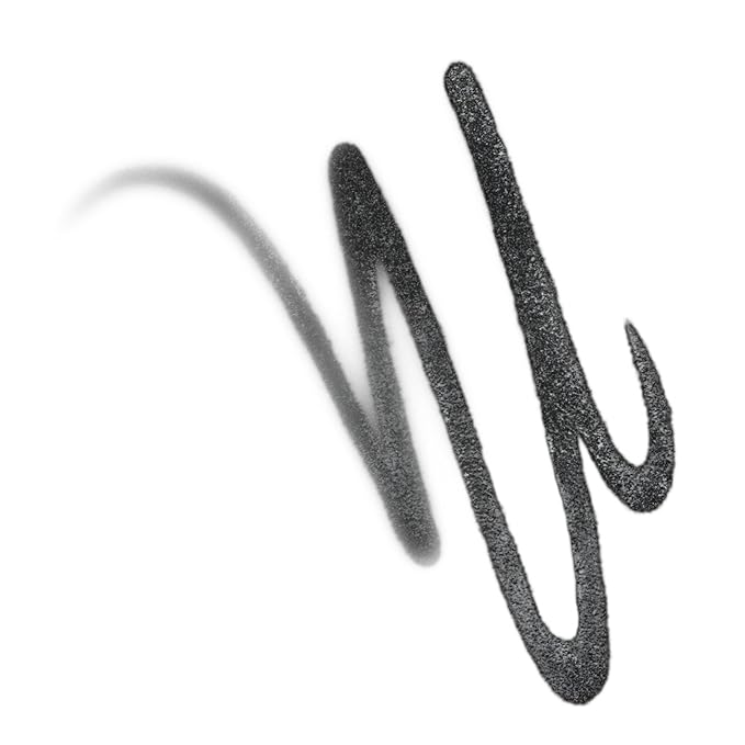 Rimmel London Exaggerate Smoke n' Shine Eye Definer Eyeliner, Long-Wearing, Gel Formula, Flake-Free, 001, Little Black Smokey, 0.01oz