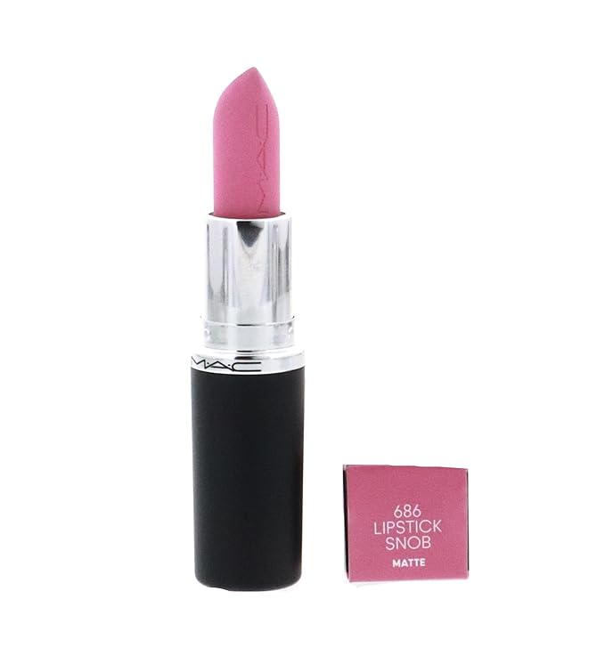 MAC imal Silky Matte Lipstick Snob, 0.12 Ounce (Pack of 1), beige