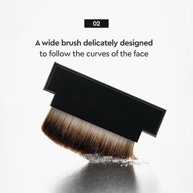 HERA Airy Blurring Powdered Primer for Poreless & Long-Lasting Korean Makeup | Moisturizing Powder from Cream for All Skin Types, Travel-Friendly Design, Smoothing and Oil Absorbing, 0.29 Oz (8.5g)