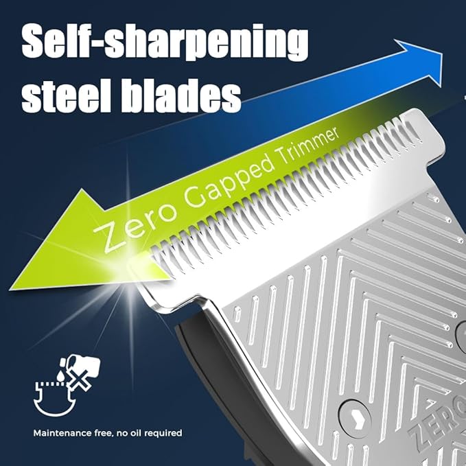 Beard Trimmer for Men, Mustache Electric Razors for Shaving Face and Body, Nose Hair Clipper, Waterproof All-in-one Shavers Grooming Kit Cordless Rechargeable, Gifts for Him