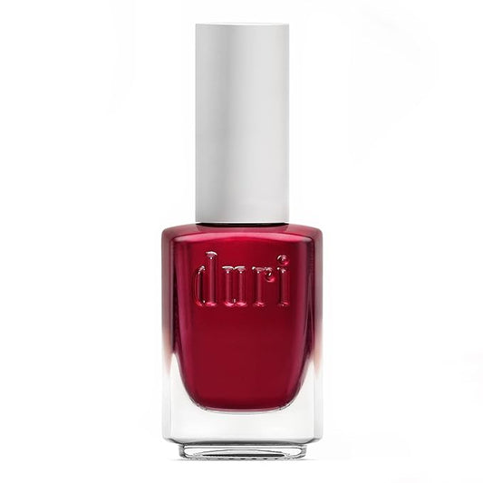 duri Nail Polish, 350 Passion, Deep Red Metallic Shimmer, Full Coverage, Quick Drying, Lasting, 0.45 Fl Oz by Duri Cosmetics