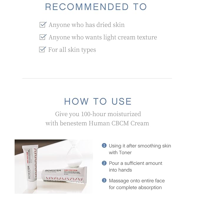 Human CBCM Cream 150ml / 5.07fl.oz Super moist. Healthier skin. Better life. Intensive moisture cream provides intense moisture for extremely dry and sensitive skin