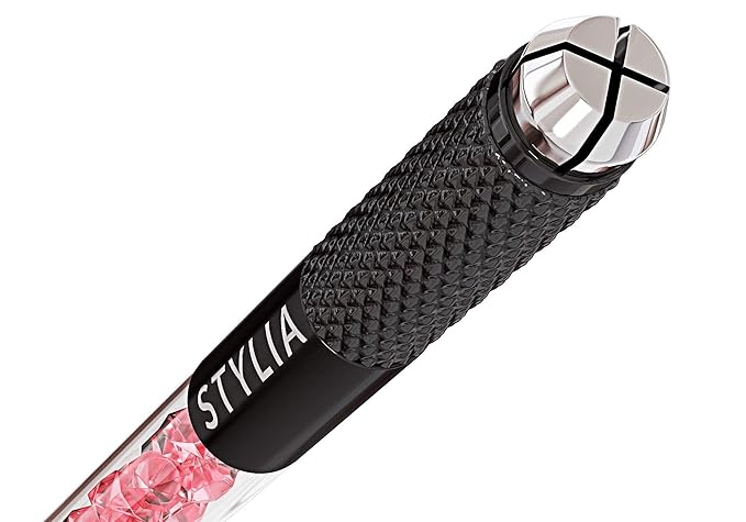 Microblading Supplies 10 Piece Double Sided Manual Tattoo Pen Kit for Permanent Makeup Supplies | Durable Aluminum Pen With Lock-Pin Tech & Ergonomic Grip | Shape Eye Brows, Black