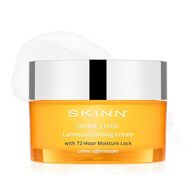 SKINN Luminous Firming Cream - Facial Skin Care Cream Improves Elasticity, Plumps and Lifts Sagging Skin-Maintains Hydration to Reduce Fine Lines,Strengthen Skin’s Barrier Function-Manuka Honey