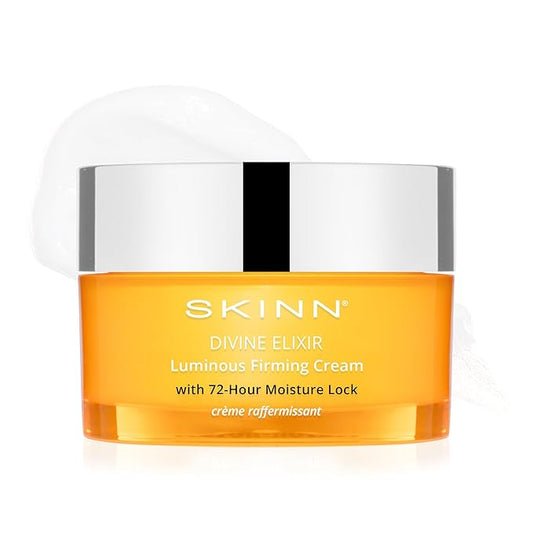SKINN Luminous Firming Cream - Facial Skin Care Cream Improves Elasticity, Plumps and Lifts Sagging Skin-Maintains Hydration to Reduce Fine Lines,Strengthen Skin’s Barrier Function-Manuka Honey