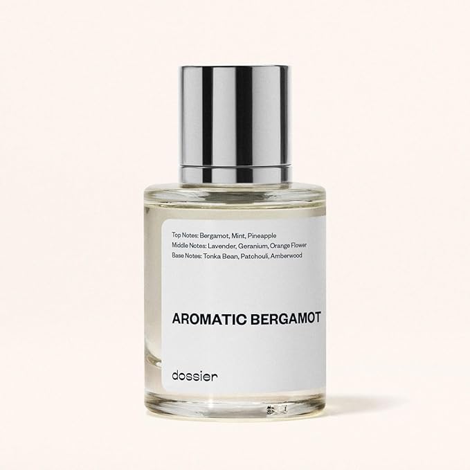 Dossier - Aromatic Bergamot 1.7 Fl oz (50ml) - Perfume Inspired by Y.S.L MY-SLF - Pure Infused - Paraben Free - Vegan - For Men