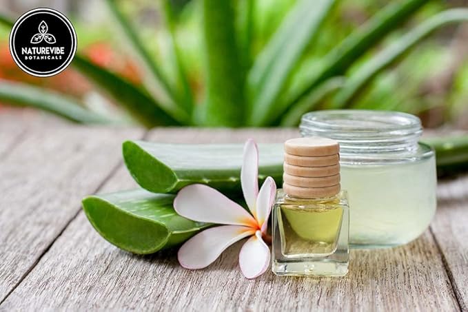 Naturevibe Botanicals Aloevera Oil 32 Ounces | 100% Pure and Natural | Great for Skin Care and Hair Care