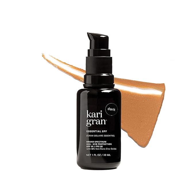 Kari Gran Essential Tinted SPF, Anti-Aging Tinted Moisturizing Sunscreen