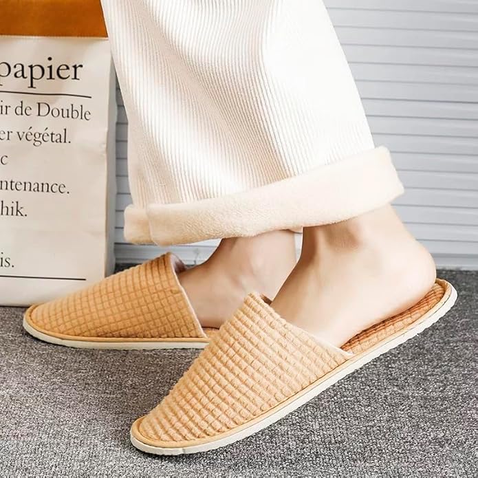 Pairs Spa Slippers, Non Slip Disposable Slippers For Guest, Washable Reusable, Which Can Be Used As Women Men, House, Indoor, Bathroom, Bedroom, Hotel, Bride Slippers