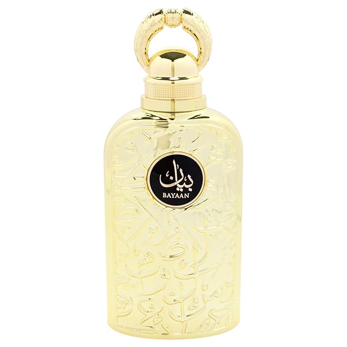 Lattafa Bayaan Eau de Parfum Spray for Women, 3.4 Ounce