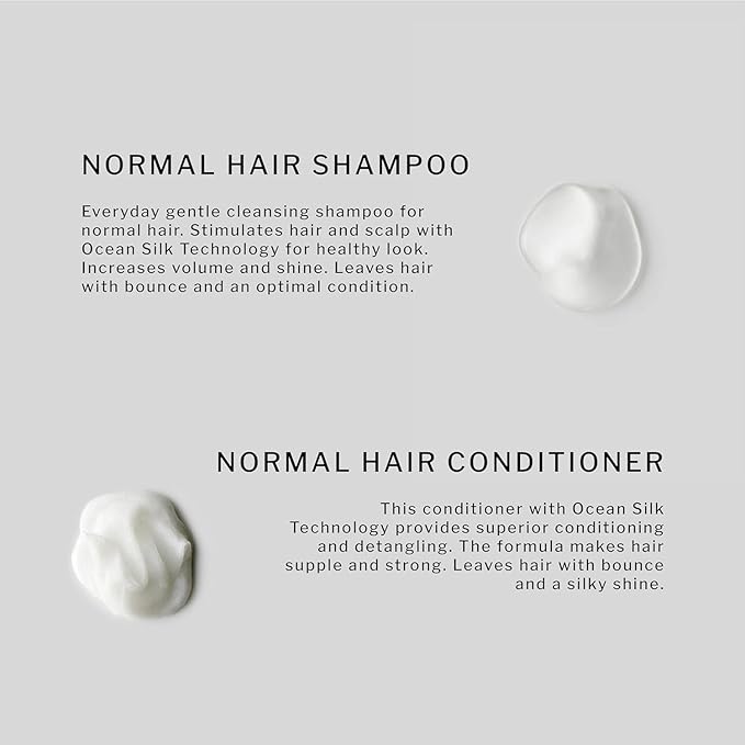 SACHAJUAN Normal Hair Shampoo & Conditioner Set | Gentle Cleansing for Everyday Use | Adds Volume & Body | 33.5 oz (Set of 2)