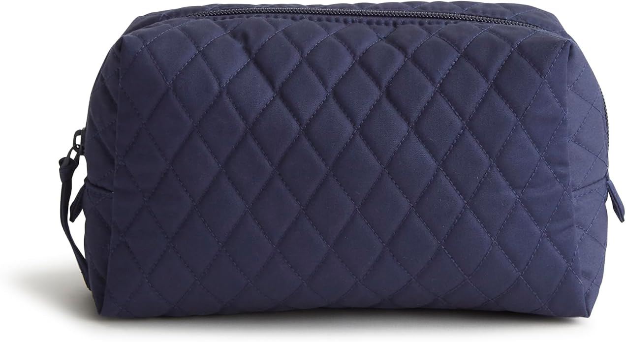 Vera Bradley Women's Premium Cotton Medium Cosmetic