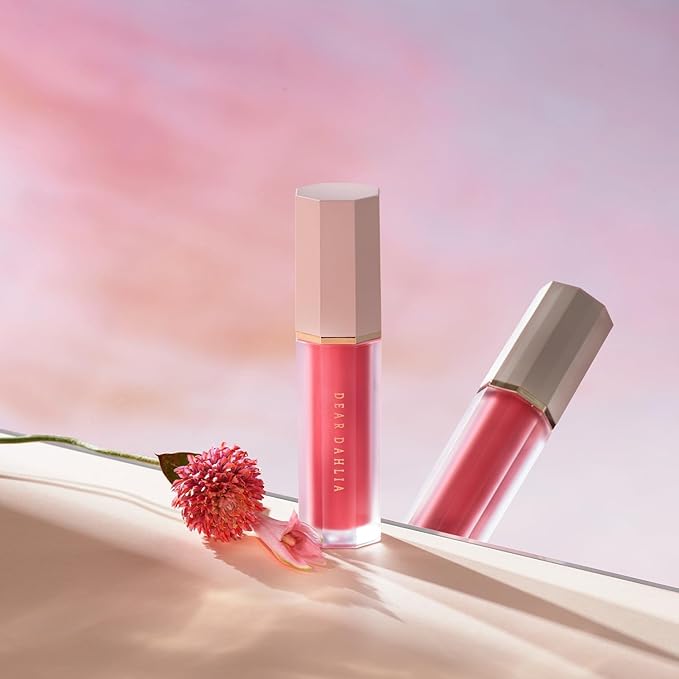 DEAR DAHLIA Petal Drop Liquid Blush – Multi-Use, High-Pigment, Lightweight & Long-Lasting, Dewy Finish, Vegan & Cruelty-Free, for Sensitive Skin, 4g – WAVY