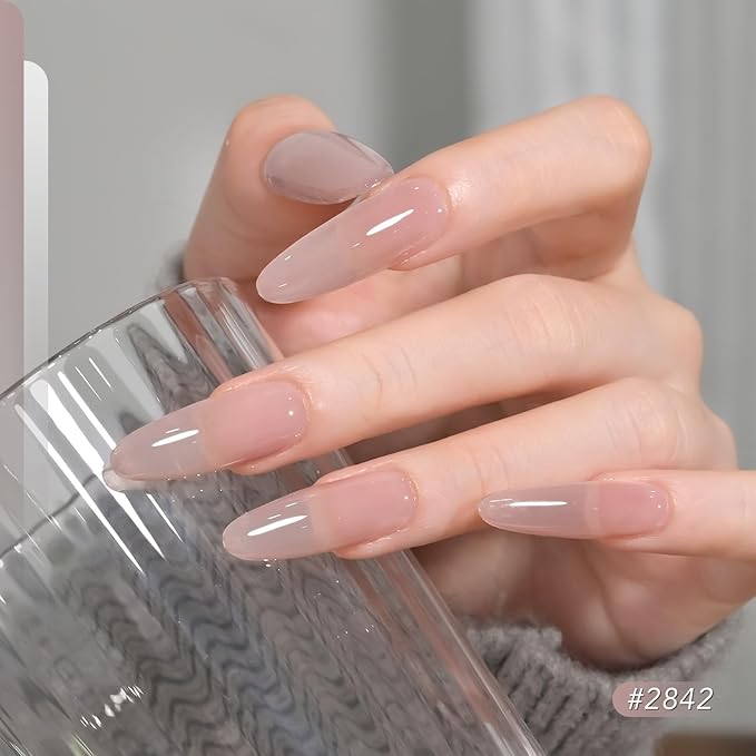 GAOY 23 Pcs Gel Nail Polish Kit, Fall Colors UV Gel Polish Set with Glossy & Matte Top Coat and Base Coat for Nail Art Home DIY