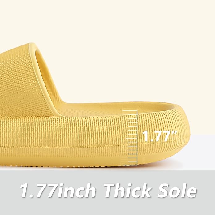 Menore Slippers for Women and Men Quick Drying, Parent-Child EVA Open Toe Soft Slippers, Non-Slip Soft Shower Spa Bath Pool Gym Beach House Sandals for Indoor & Outdoor