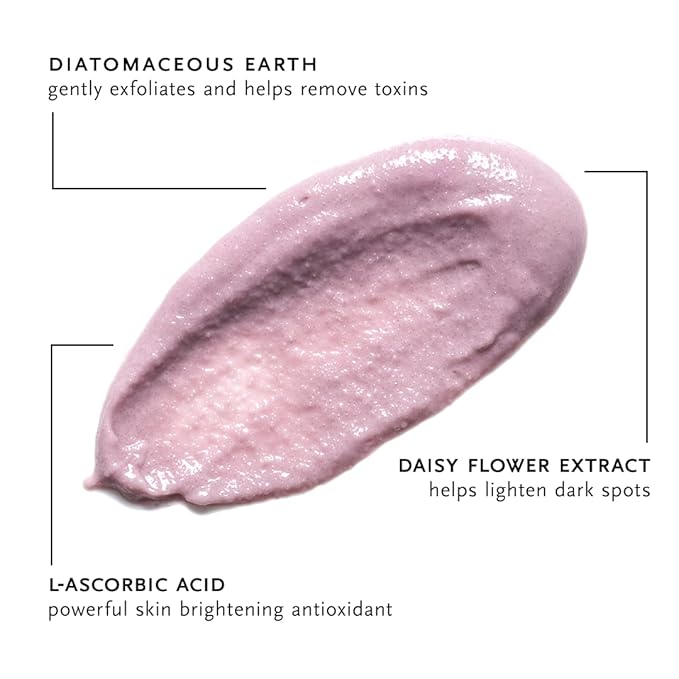 ARCONA Brightening Gommage - Exfoliate + Brighten with Jojoba Beads, Zeolite + Antioxidant Rich Blueberry + Cranberry Extracts - Made In The USA