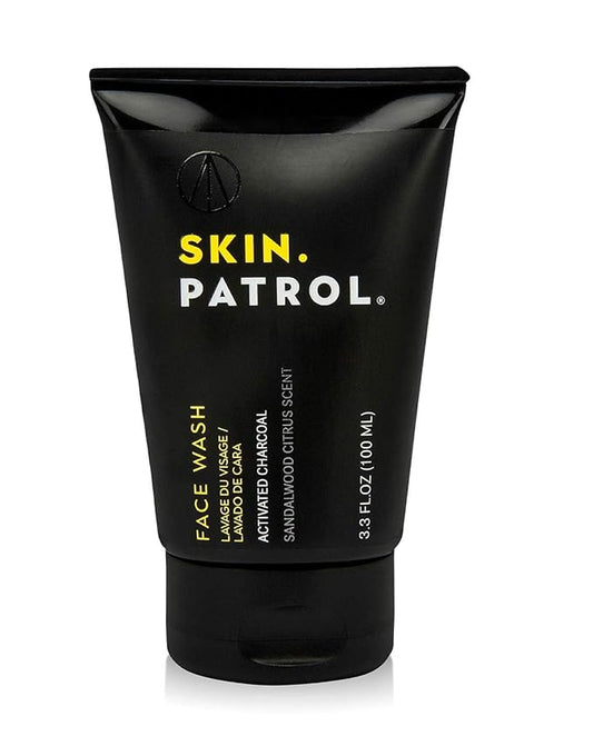 Skin Patrol Activated Charcoal Face Wash - Sulfate-Free, Paraben-Free