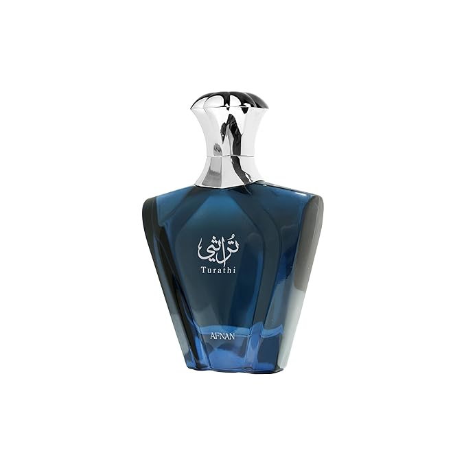 Afnan Turathi Blue Eau de Parfum Spray for Men, 3.0 Fl. Oz
