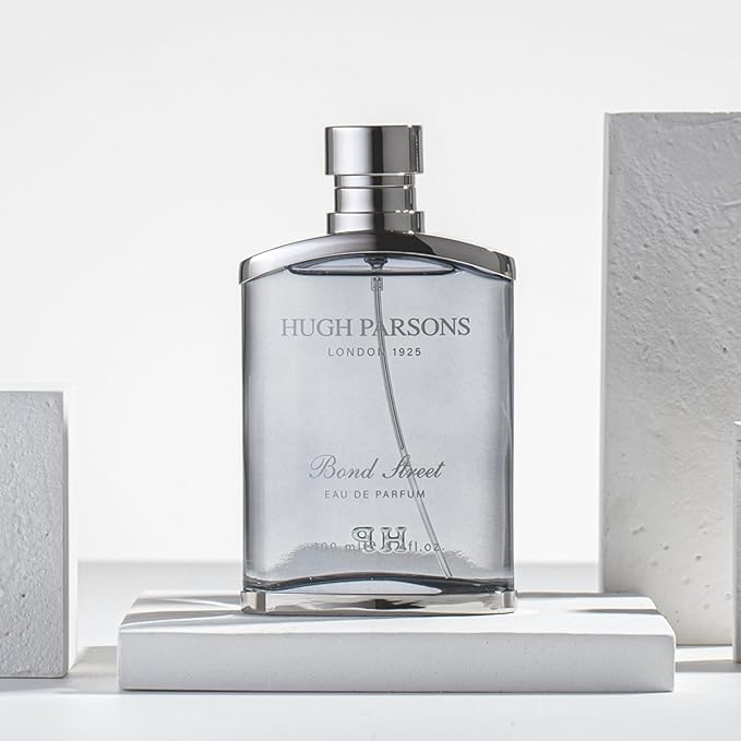 Eau de Parfum Spray for Men | Men's Perfume Long Lasting Fragrance Masculine EDP | Fresh Scent Pour Homme Notes of Bergamot, Magnolia, Cedar, Musk Gifts for Him 3.4Oz (Bond Street)