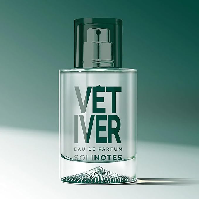 SOLINOTES Vetiver Perfume for Men - Eau De Parfum | Bold and Sensual Adventure - Made in France - Vegan - 1.7 fl.oz