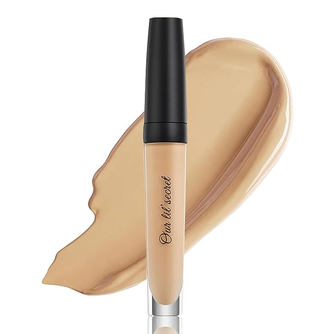 Frankie Rose Cosmetics Our Lil' Secret Concealer Sweat-Proof & Matte Under Eye Concealer, Long Lasting Full Coverage For Fine Lines, Dark Circles & Hide Imperfections - Angelic