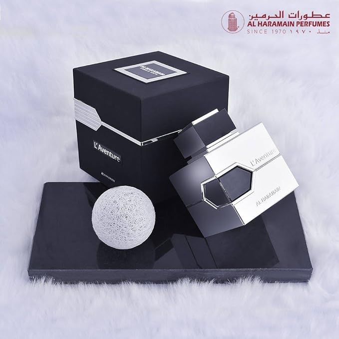 Al Haramain L' Aventure EDP 6.76 oz 200 ml Men, Clear