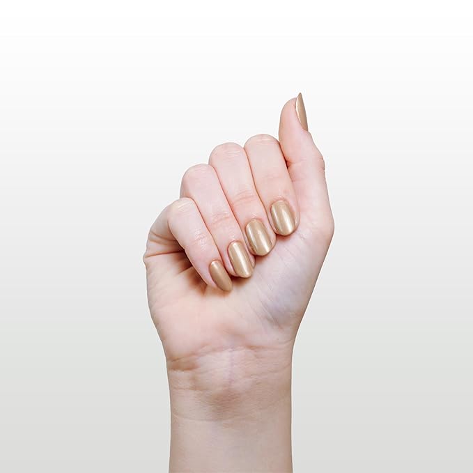 Dazzle Dry Mini Kit 4 Step System - Shimmering Sands - A dark beige with a subtle champagne shimmer. Full coverage shimmer. (5 Piece Kit / 5 Manicures)