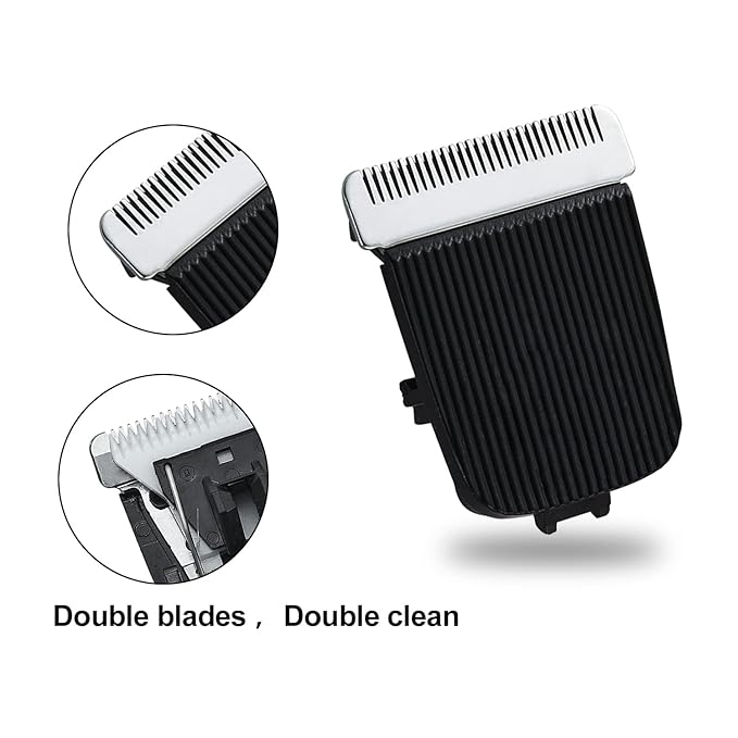 Replacement Blade Compatible with Manscaped The Lawn Mower Electric Groin Hair Trimmer,Ceramic, Fits 4.0, 3.0, and 2.0 Models(2 Pack)